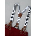 thumbnail image 2 of CARETOO Toddler Boy Clothes Suit Formal Dress Shirt Bowtie Vest Suspender Pants Gentleman Outfits, 2 of 19