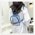 thumbnail image 2 of Back to School Chmadoxn Clear Backpack, Transparent Backpack with Visible Student Backpack Function, Outdoor Backpack, Multi PVC Storage Bag, 2 of 7
