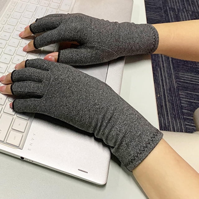 Guantes de Compresión de Manos para Artritis, Sin , Transpirables, Alivian Los Reumatoides, Alivian Tensión Muscur - L L Yinane Guantes de artritis