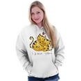 thumbnail image 5 of Crazy Cat Lady I Love You Kitties Hoodie Sweatshirt Women Brisco Brands M, 5 of 5