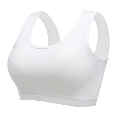 qolati Sports Brasfor Women No Underwire Seamless Padded Workout Yoga Gym Running Bras Tank Tops Full Coverages Medium Support Bralette Everyday Bra