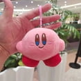 thumbnail image 5 of LLavero de peluche de dibujos animados para niñas, de dibujos animados muñeco de peluche, decoración de mochila, Kirby, estrella, regalos de vacaciones, 5 of 5