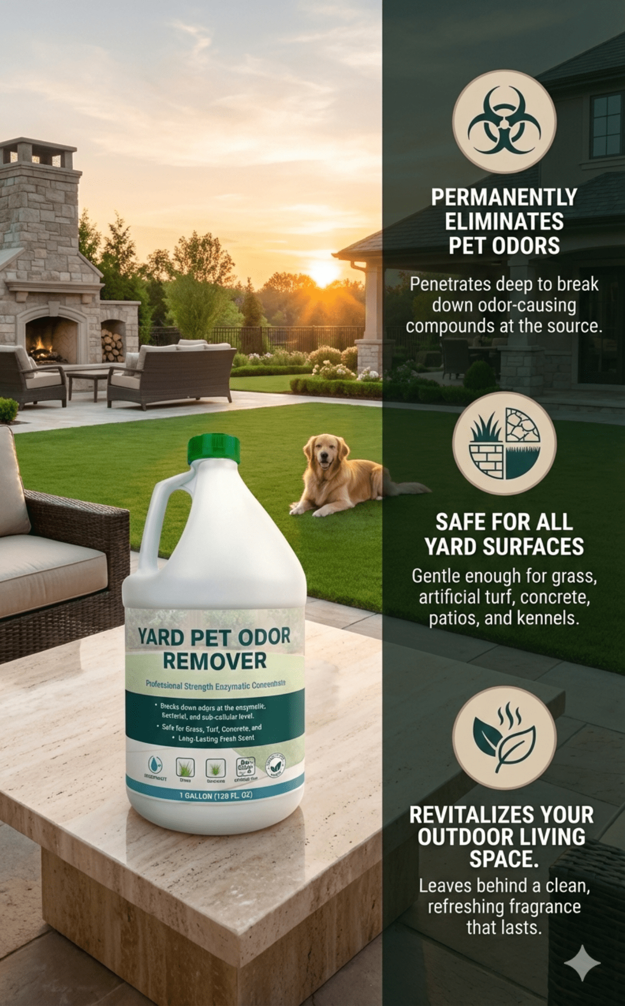 Yard Pet Odor Remover