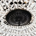 thumbnail image 5 of First Lighting Achenar Crystal 3-light Semi Flush Mount, 5 of 5