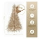 thumbnail image 3 of Árbol de Navidad Ramas de Bayas Acabado Metálico, Pino Navideño Estilo Nórdico Esquimal (Dorado, 2.25 m), 3 of 6