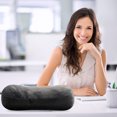 thumbnail image 4 of WASHWEPE Ergonomic Neck Pillow Travel Cotton Black 1Set, 4 of 8