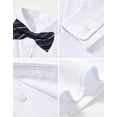 thumbnail image 4 of Boys Suit for Kids Tuxedo Vest and Pants Set with Shirt Tie and Bowtie Formal Dresswear, 4 of 11