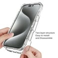 thumbnail image 6 of ShellTech for iPhone 16 Pro Case, Full Body Clear Case with Built-in Screen Protector, Anti-Scratch Shockproof Bumper Phone Case for iPhone 16 Pro,Blue, 6 of 6