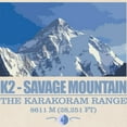 thumbnail image 2 of CafePress - K2 Savage Mountain Tote Bag - Unisex Canvas Tote Bag, Beige, 1-Piece, 2 of 6