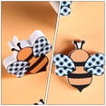 thumbnail image 6 of unbranded  3 Pcs Wood Bee Rustic Tired Decor Daisy Cutout Decorations Tray Hive Feeder, 6 of 8