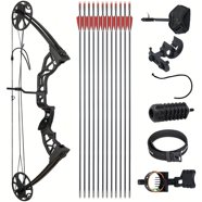SAS Siege 55 Lb Compound Bowfishing Package – 29 Inch Draw, Right-Handed, With Reel & Arrow