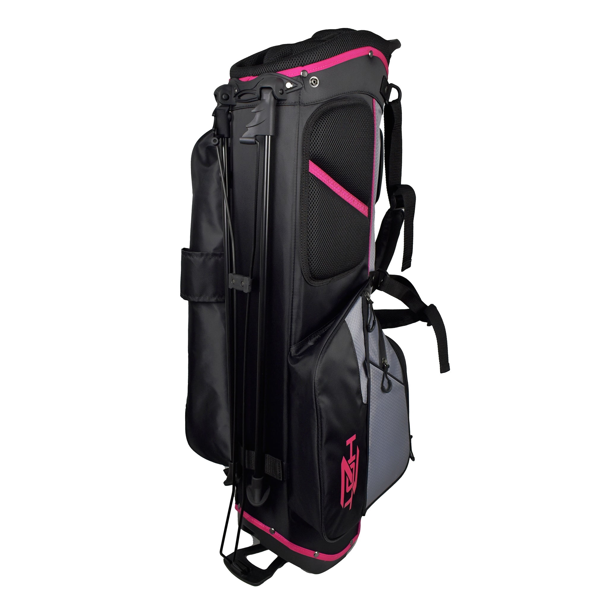 Hot-Z Golf Ladies 2.0 Stand Bag Black/Grey/Pink
