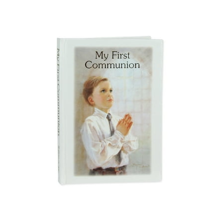 Holy Communion Prayers - Religious My First Communion Boys Prayer & Remembrance Book Gift #10248