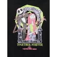 thumbnail image 3 of The Nightmare Before Christmas Girls Graphic Fleece Hooded Sweatshirt, Sizes 4-16, 3 of 3