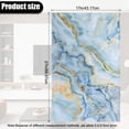 thumbnail image 3 of SCRAWLGOD Marble Print Blue Headrest Cover for Recliner Chair 2 Piece Recliner Headrest Protector Recliner Sofa Cover Couch Head Covers Sofa Head Protector 17x27 in, 3 of 7
