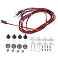 thumbnail image 1 of Luces LED para coche a control remoto, foco, Kit de faros, simulación para tanque de camión sobre orugas de coche 1/10 RC, 1 of 8