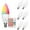 Daylight - 6 Pack, variant on E12 LED Light Bulbs 5W, 40W Equivalent, Small Base Candelabra Light Bulbs, Set of 6 LED Color Changing Light Bulbs, Dimmable Color LED Bulb RGB Warm White 2700K
