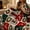 B, variant on Red Green Checkered Blanket, Throw Christmas Blanket Snowman Tree Plaid Throw Blanket for Women Men