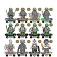 thumbnail image 1 of 12 Pcs Blocs de Personnages Tortues Ninja 37cm2-HAPDEN, 1 of 1
