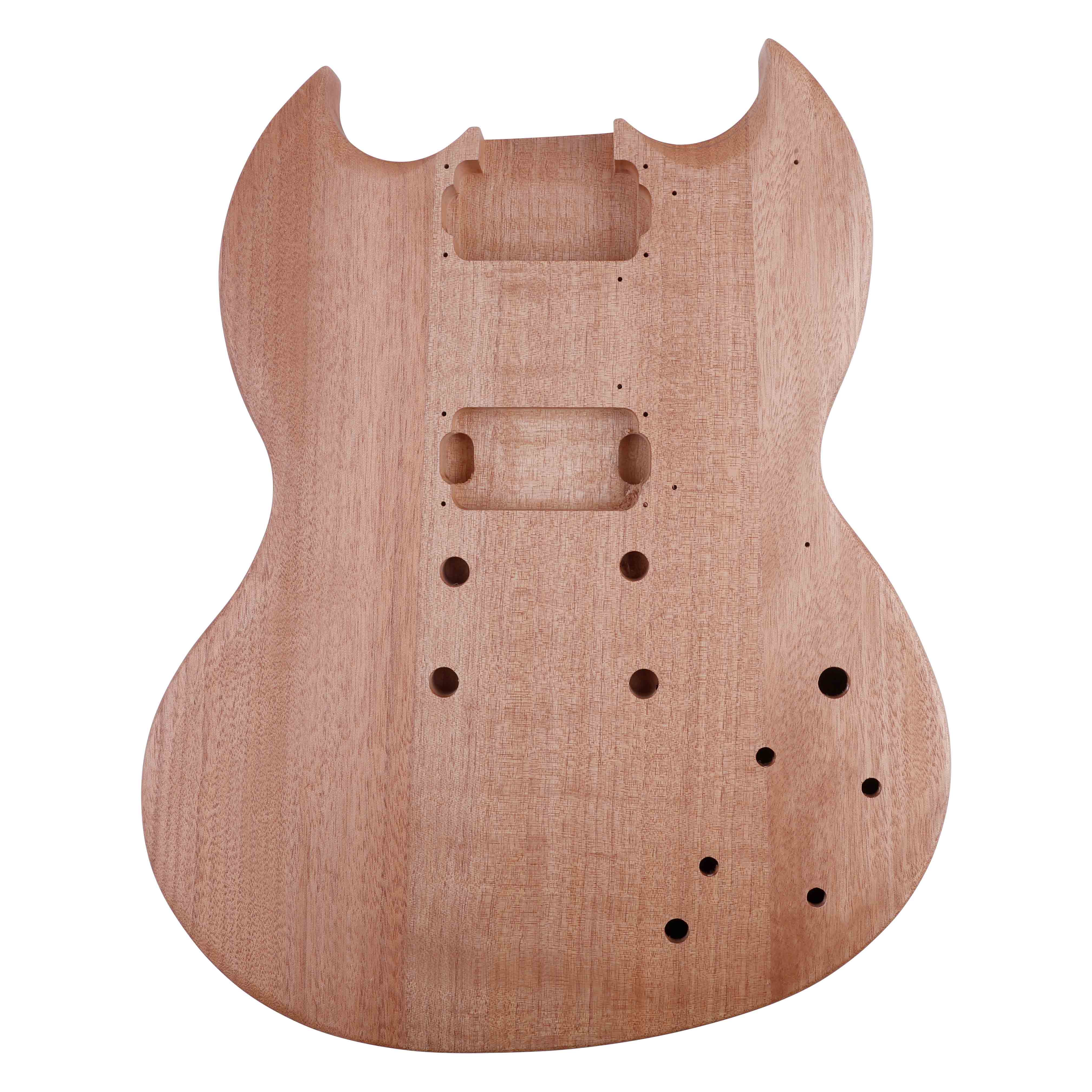 Leo Jaymz DIY Electric Guitar Kit - ST Style, Mahogany Body