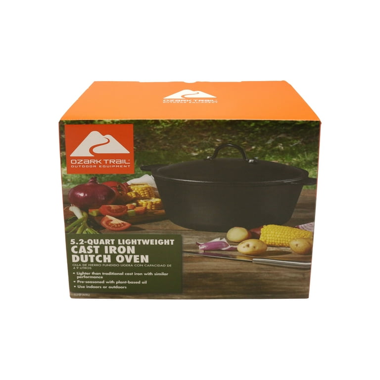 Ozark trail hot sale 5qt dutch oven