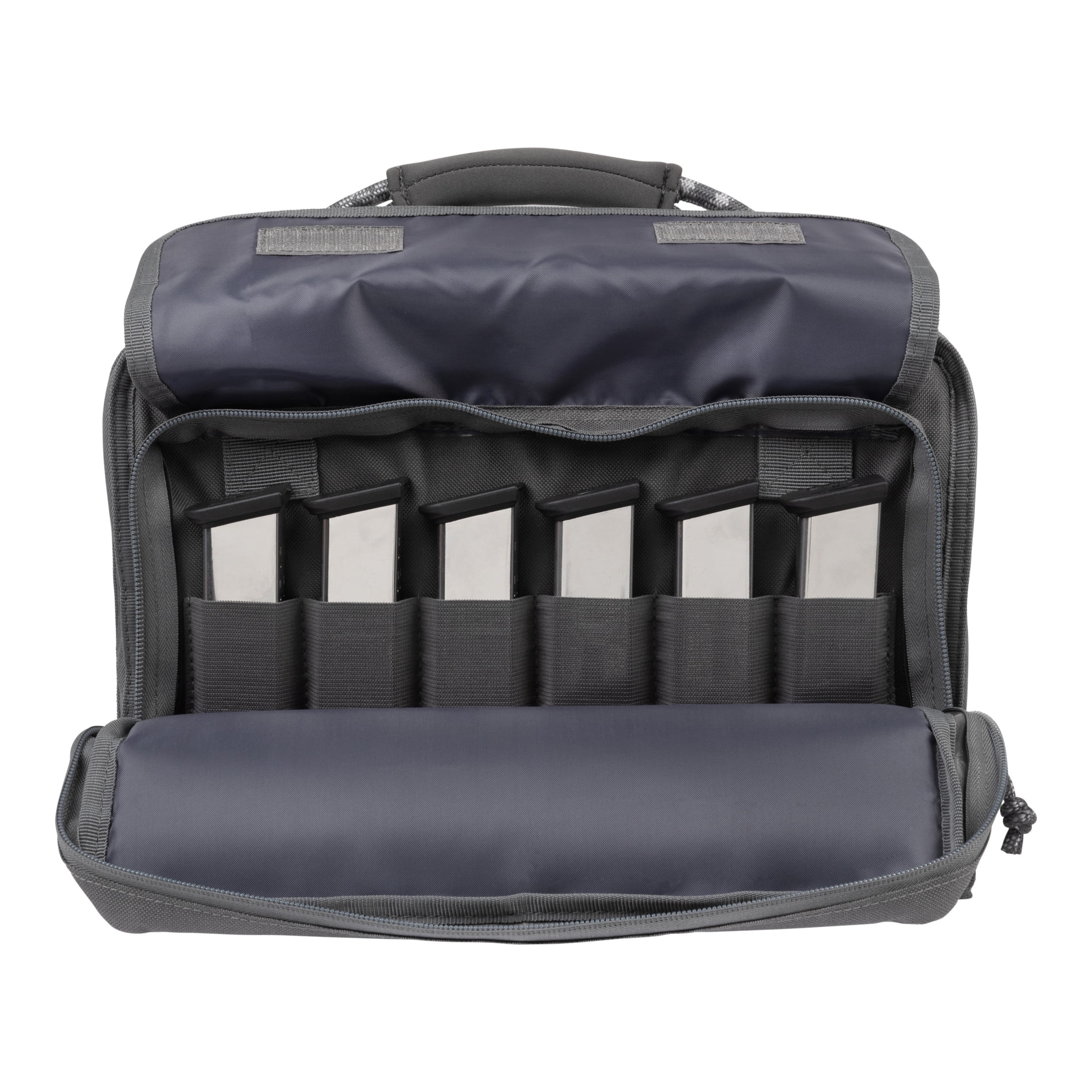 Allen Company Rollins Double Handgun Case, Gray
