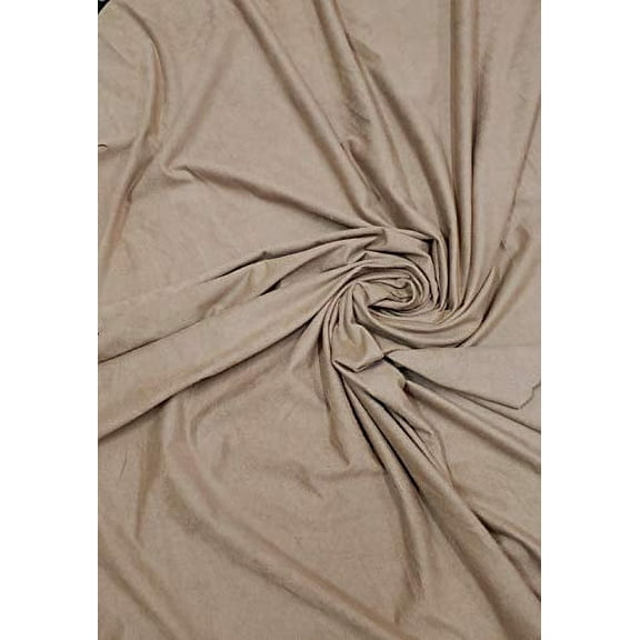 100% Polyester Light Weight Very Soft Suede Fabric by The Yard