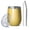 White-2, variant on Modern 12oz Stainless Steel Insulated Wine Tumbler with Lid and Straw – Double Wall Vacuum Mug for Hot & Cold Drinks, 304 Steel Interior, Sweat-Free Design