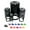 Black, variant on Moving Truck Vehicle Icon Self-Inking Rubber Stamp Ink Stamper - Blue Ink - Mini 1/2 Inch