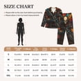 thumbnail image 4 of Sikiie Vibrant Skull Soldier Pajamas for Women Set, Womens Pajama Sets, Lounge Sets for Women, 2pjs for Women-, 4 of 7