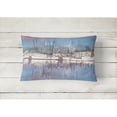 thumbnail image 2 of Carolines Treasures 8112PW1216 Harbour Decorative Canvas Fabric Pillow, 12H x16W, multicolor, 2 of 3