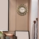 thumbnail image 5 of Reloj de pared retro Zulema 10 pulgadas Oro, 5 of 8