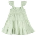 thumbnail image 2 of Gerber Toddler Girl Shoulder Ruffles Gauze Dress, Sizes 2T-5T, 2 of 7