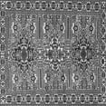 thumbnail image 1 of Ahgly Company Indoor Square Persian Gray Traditional Area Rugs, 5' Square, 1 of 1