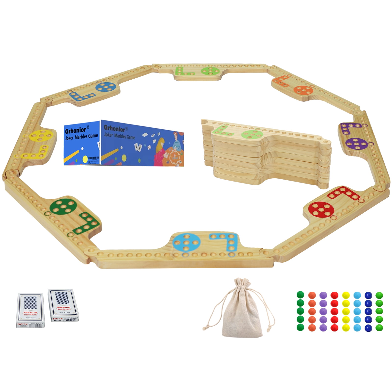 Joker board game with marbles 2025