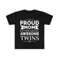 thumbnail image 1 of Proud mom of awesome twins Unisex T-shirt S-3XL Mother's Day, 1 of 2