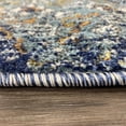 thumbnail image 5 of Luxe Weavers Oriental Distressed Floral Marine 2x3 Area Rug, Indoor Carpet, 5 of 8