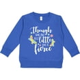 thumbnail image 2 of Inktastic Though She Be but Little She is Fierce Shakespeare Toddler Sweatshirt, 2 of 4