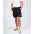 thumbnail image 4 of Real Essentials Men's 4-Pack Cotton Sleep Shorts, Sizes S-2XL, Mens Pajamas, 4 of 6