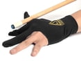 thumbnail image 4 of Cuesoul 3 Finger Billiards Snooker Gloves Pool Cue Gloves Left Hand Blue, 4 of 6