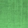 thumbnail image 1 of Ahgly Company Indoor Square Oriental Emerald Green Industrial Area Rugs, 7' Square, 1 of 4