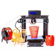 Convenient DIY 3D Printer Printing Machine Acrylic Frame Mechanical Kit Print 3 Materials LCD Filament Aluminum Structure