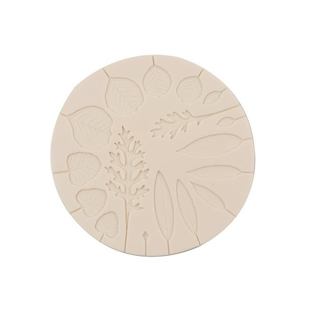 Matsuzay Molde de silicona con forma de hoja de 17 rejillas DIY, de simulación de repuesto vívido e inodoro, herramienta de moldeo de Herramientas y accesorios para hornear gris claro
