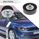 thumbnail image 3 of Polea tensora de cinturón idler Unique Bargains para Volkswagen Touareg 2002-2006, polea tensora serpentina con arandela de tornillo No.077903341G, plástico negro, 1 pieza, 3 of 6