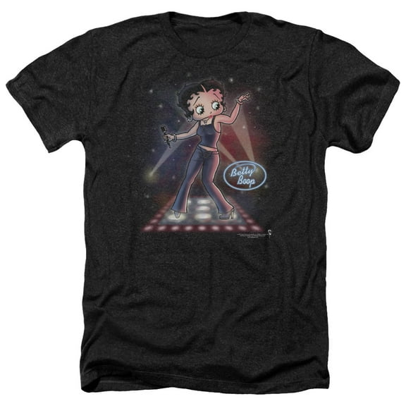 Betty Boop - Pop Star - Heather Short Sleeve Shirt - X-Large