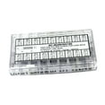thumbnail image 3 of 1 caja de tornillos ranurados, para reparación de piezas traseras de caja, mantenimiento de acero con caja de almacenamiento, tornillos de cabeza, 3 of 8