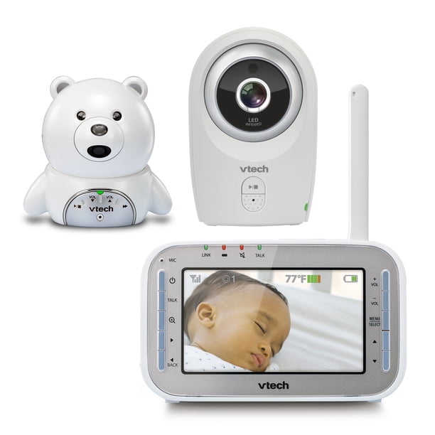 Vtech Vm341 216 Video Baby Monitor 2 Cameras Night Vision Walmart Com Walmart Com
