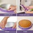 thumbnail image 4 of Herramienta de horneado casera segura y versátil para lograr pasteles perfectos, tira para hornear ajustable con hasta 180 caracteres, 4 of 6