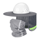 thumbnail image 1 of 2 Piezas de Casco Protector para , Protección para el Cuello, de Ala de Alta Visibilidad, Protección Solar y Polaina para el Cuello, Bandana, Bufanda A, 1 of 5