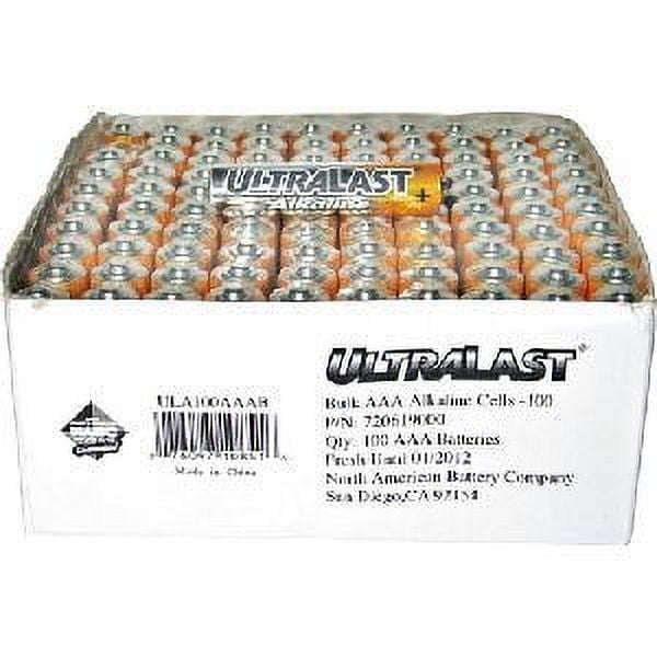 UltraLast Alkaline ULA100AAAB - Battery 100 x AAA alkaline